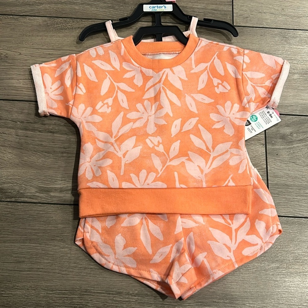 NWT three-piece Carter’s set
